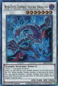 Red-Eyes Zombie Necro Dragon - Ghosts From the Past: The 2nd Haunting - YuGiOh card