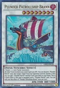 Plunder Patrollship Brann - Ghosts From the Past: The 2nd Haunting - YuGiOh card