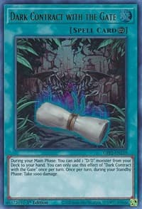 Dark Contract with the Gate - Ghosts From the Past: The 2nd Haunting - YuGiOh card