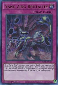 Yang Zing Brutality - Ghosts From the Past: The 2nd Haunting - YuGiOh card