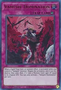 Vampire Domination - Ghosts From the Past: The 2nd Haunting - YuGiOh card
