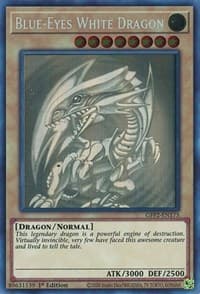 Blue-Eyes White Dragon (Ghost Rare) - Ghosts From the Past: The 2nd Haunting - YuGiOh card