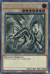 Red-Eyes Black Dragon (Ghost Rare) - Ghosts From the Past: The 2nd Haunting - YuGiOh card