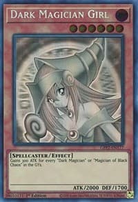 Dark Magician Girl (Ghost Rare) - Ghosts From the Past: The 2nd Haunting - YuGiOh card