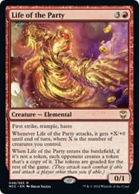 Life of the Party - Commander: Streets of New Capenna - Magic: The Gathering card