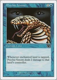 Psychic Venom - Classic Sixth Edition - Magic: The Gathering card