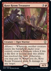 Rose Room Treasurer - Commander: Streets of New Capenna - Magic: The Gathering card