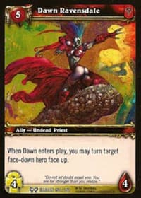 Dawn Ravensdale - The Hunt for Illidan - WoW card