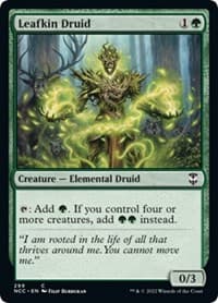 Leafkin Druid - Commander: Streets of New Capenna - Magic: The Gathering card