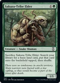 Sakura-Tribe Elder - Commander: Streets of New Capenna - Magic: The Gathering card