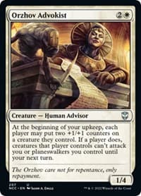 Orzhov Advokist - Commander: Streets of New Capenna - Magic: The Gathering card