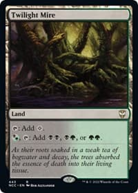 Twilight Mire - Commander: Streets of New Capenna - Magic: The Gathering card