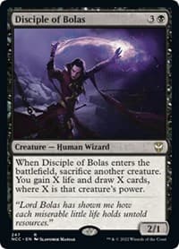 Disciple of Bolas - Commander: Streets of New Capenna - Magic: The Gathering card