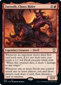Zurzoth, Chaos Rider - Commander: Streets of New Capenna - Magic: The Gathering card