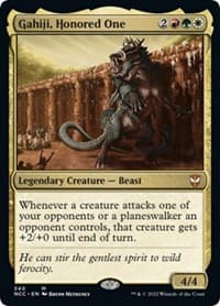 Gahiji, Honored One - Commander: Streets of New Capenna - Magic: The Gathering card