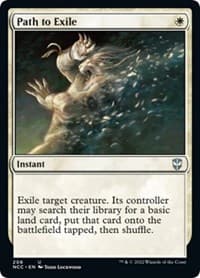 Path to Exile - Commander: Streets of New Capenna - Magic: The Gathering card