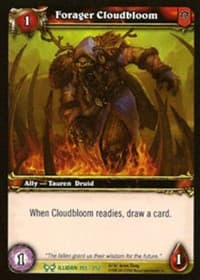 Forager Cloudbloom - The Hunt for Illidan - WoW card