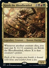 Kresh the Bloodbraided - Commander: Streets of New Capenna - Magic: The Gathering card