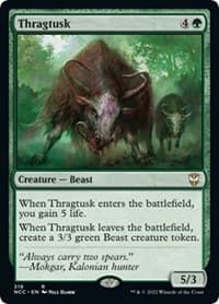 Thragtusk - Commander: Streets of New Capenna - Magic: The Gathering card