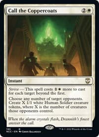 Call the Coppercoats - Commander: Streets of New Capenna - Magic: The Gathering card