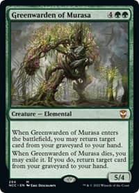 Greenwarden of Murasa - Commander: Streets of New Capenna - Magic: The Gathering card