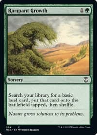 Rampant Growth - Commander: Streets of New Capenna - Magic: The Gathering card
