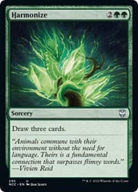 Harmonize - Commander: Streets of New Capenna - Magic: The Gathering card