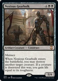 Noxious Gearhulk - Commander: Streets of New Capenna - Magic: The Gathering card
