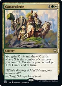 Camaraderie - Commander: Streets of New Capenna - Magic: The Gathering card