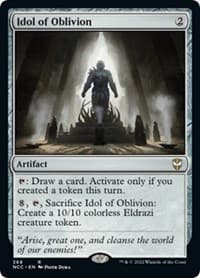Idol of Oblivion - Commander: Streets of New Capenna - Magic: The Gathering card