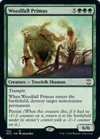 Woodfall Primus - Commander: Streets of New Capenna - Magic: The Gathering card