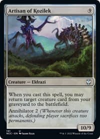 Artisan of Kozilek - Commander: Streets of New Capenna - Magic: The Gathering card