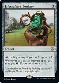 Lifecrafter's Bestiary - Commander: Streets of New Capenna - Magic: The Gathering card