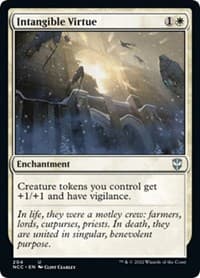 Intangible Virtue - Commander: Streets of New Capenna - Magic: The Gathering card