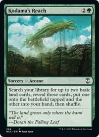 Kodama's Reach - Commander: Streets of New Capenna - Magic: The Gathering card