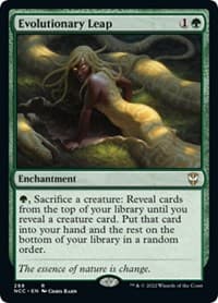 Evolutionary Leap - Commander: Streets of New Capenna - Magic: The Gathering card