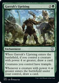 Garruk's Uprising - Commander: Streets of New Capenna - Magic: The Gathering card