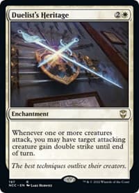 Duelist's Heritage - Commander: Streets of New Capenna - Magic: The Gathering card