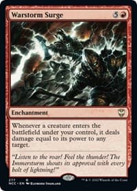 Warstorm Surge - Commander: Streets of New Capenna - Magic: The Gathering card