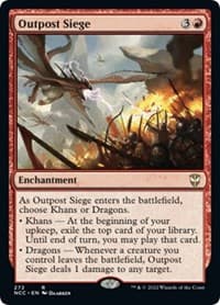 Outpost Siege - Commander: Streets of New Capenna - Magic: The Gathering card