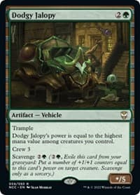 Dodgy Jalopy - Commander: Streets of New Capenna - Magic: The Gathering card