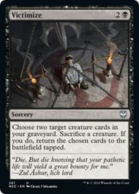 Victimize - Commander: Streets of New Capenna - Magic: The Gathering card