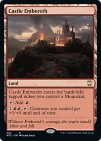 Castle Embereth - Commander: Streets of New Capenna - Magic: The Gathering card
