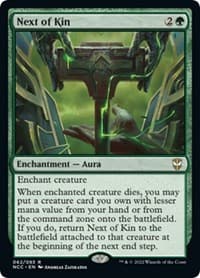 Next of Kin - Commander: Streets of New Capenna - Magic: The Gathering card