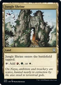 Jungle Shrine - Commander: Streets of New Capenna - Magic: The Gathering card