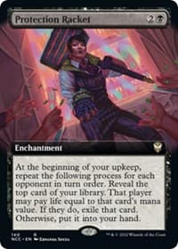 Protection Racket (Extended Art) - Commander: Streets of New Capenna - Magic: The Gathering card