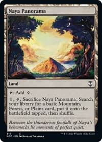 Naya Panorama - Commander: Streets of New Capenna - Magic: The Gathering card