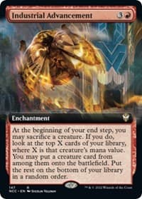 Industrial Advancement (Extended Art) - Commander: Streets of New Capenna - Magic: The Gathering card