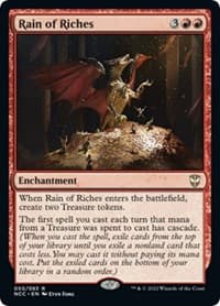 Rain of Riches - Commander: Streets of New Capenna - Magic: The Gathering card