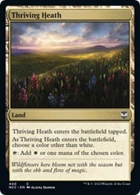 Thriving Heath - Commander: Streets of New Capenna - Magic: The Gathering card